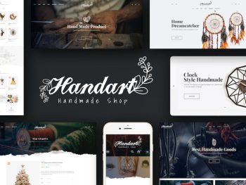 Handart - Handmade Theme for WooCommerce WordPress Teması