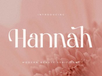 Hannah - Cute Serif Font Yazı Tipi
