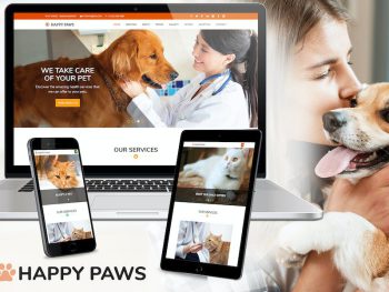 Happy Paws - Pet Responsive One Page HTML Yazı Tipi