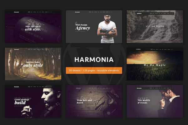 Harmonia - Creative Multi-Purpose WordPress Teması