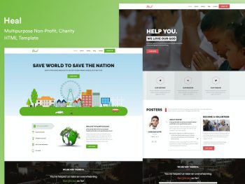 Heal - Charity HTML Template Yazı Tipi