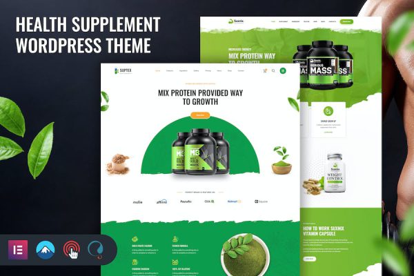 Health Supplement WordPress Teması