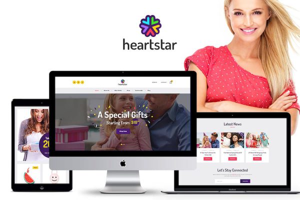 HeartStar WordPress Teması