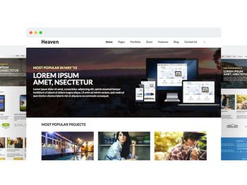 Heaven - Multi Purpose Site Template Yazı Tipi