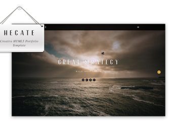 Hecate - Creative HTML5 Portfolio Template Yazı Tipi