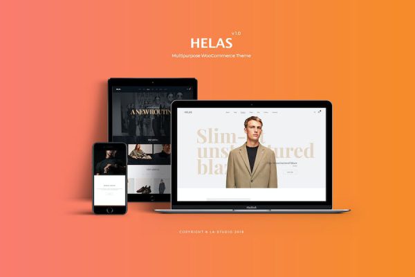 Helas - Multipurpose WooCommerce Theme WordPress Teması