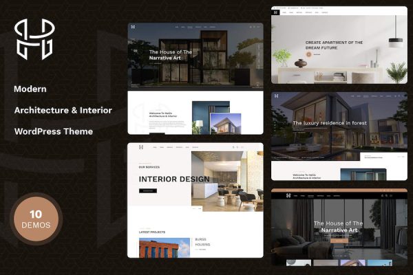 Hellix - Modern Architecture WordPress Teması