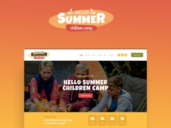 Hello Summer WordPress Teması