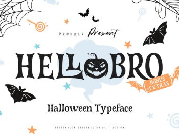 Hellobro Typeface Yazı Tipi