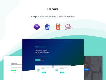 Heroxa - Responsive Hero Section Template Yazı Tipi