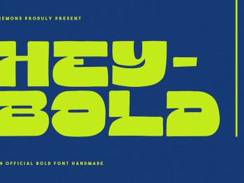 Hey Bold - Font Yazı Tipi