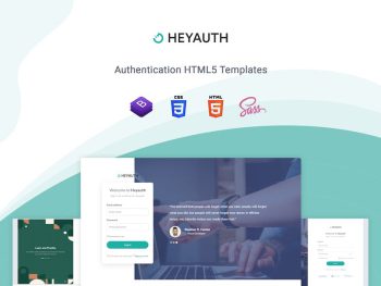 Heyauth - Authentication HTML5 Pages Template Yazı Tipi