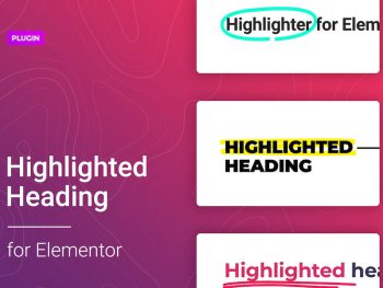 Highlighted headings for Elementor WordPress Eklentisi