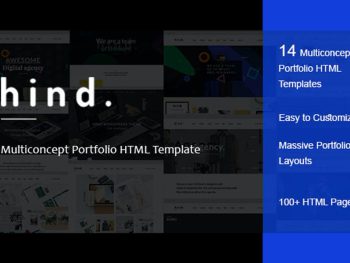 Hind - Multi-Concept Portfolio HTML Template Yazı Tipi