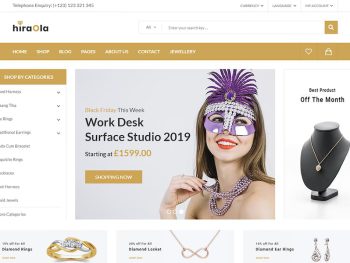 Hiraola - Jewelry Store HTML Template Yazı Tipi