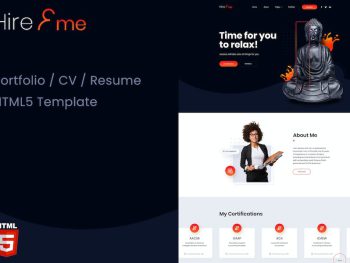HireMe - Accountant Portfolio HTML Template Yazı Tipi