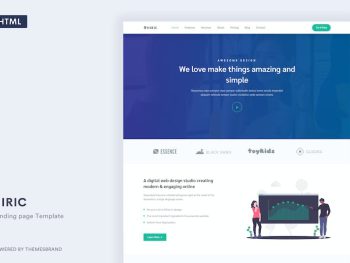 Hiric - Bootstrap 5 Landing Page Template Yazı Tipi