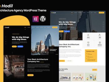 Hodil - Architecture Theme WordPress Teması