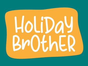 Holiday Brother - Handwritten Display Font Yazı Tipi