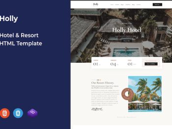 Holly - Hotel & Resort HTML Template Yazı Tipi