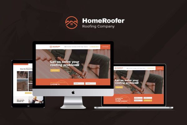 HomeRoofer WordPress Teması