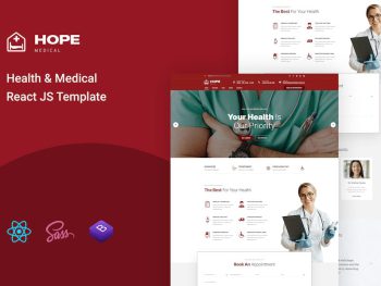 Hope - Health & Medical React JS Template Yazı Tipi