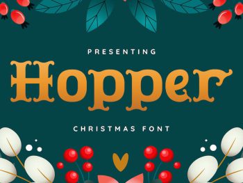 Hopper Font Yazı Tipi