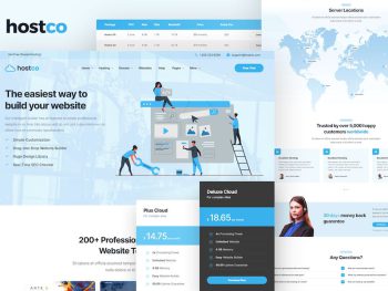 Hostco - Hosting HTML Template Yazı Tipi