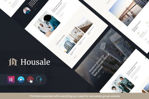 Housale - Real Estate Group WordPress Teması