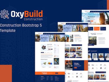 House Builder Website Template - OxyBuild Yazı Tipi