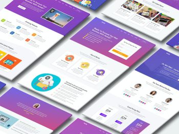Howdy - High-Converting Landing Page Template Yazı Tipi