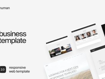 Human | Responsive HTML5 Business Template Yazı Tipi