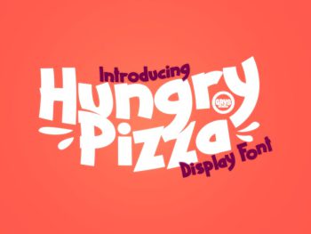 Hungry Pizza Display Font Yazı Tipi