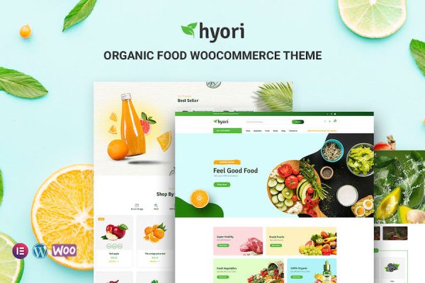 Hyori - Organic Food WooCommerce Theme WordPress Teması