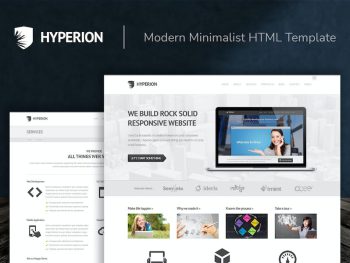 Hyperion - Modern Minimalist HTML Template Yazı Tipi