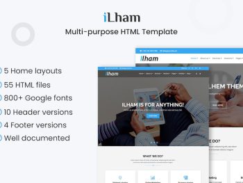 ILHAM - Multi-purpose HTML Template Yazı Tipi