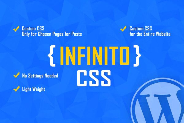 INFINITO - Custom CSS for Chosen Pages and Posts WordPress Eklentisi