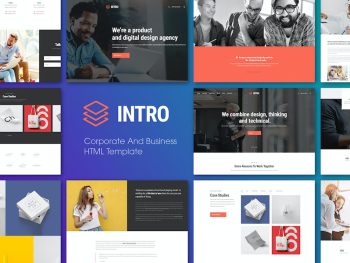 INTRO | Corporate And Business HTML Template Yazı Tipi