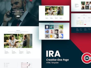 IRA - Creative One Page HTML Template Yazı Tipi