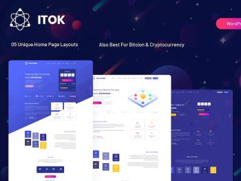 ITok - ICO and Cryptocurrency WordPress Teması