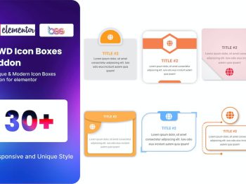 Icon Box addon for elementor WordPress Eklentisi