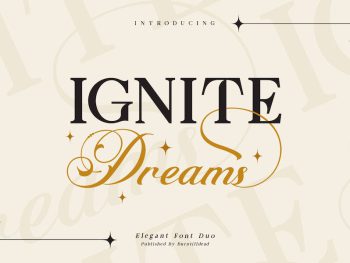 Ignite Dreams Yazı Tipi