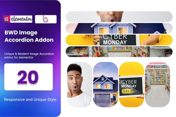 Image Accordion addon for elementor WordPress Eklentisi