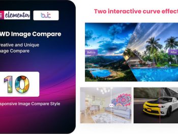 Image Compare addon for elementor WordPress Eklentisi