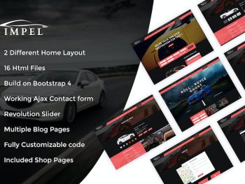 Impel Car - Car Dealer HTML Template Yazı Tipi