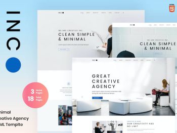 Inc - Minimal Creative Agency HTML Template Yazı Tipi