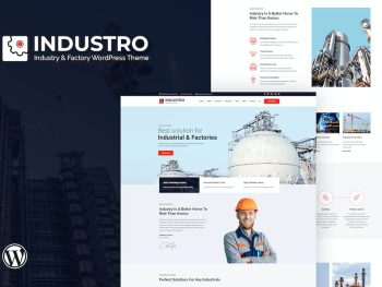 Industro - Industry & Factory WordPress Teması