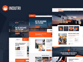 Indutri - HTML For Industry & Factory Business Yazı Tipi