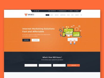 Infinity - High Performance HTML SEO Template Yazı Tipi