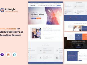 Infocus- Business Consulting Service Template Yazı Tipi